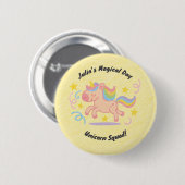 Einkreitbare Wachsmalstift-Unicorn Dream Sparkle Button (Vorne & Hinten)
