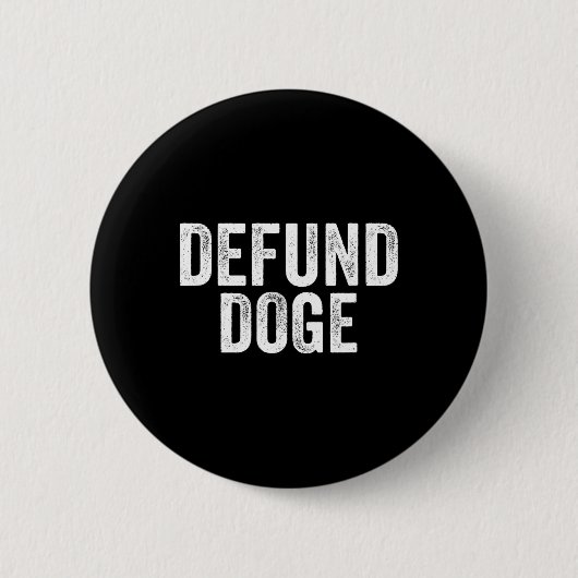 Einkünfte für Doge stoppen die Zerstörung der Regi Button (Vorderseite)