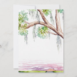 Einladen oder Save the Date Niedrigland Einladung