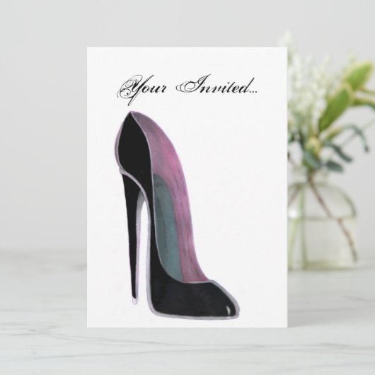 Einladend... Einladung (Stehend Vorderseite)