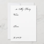 Einladend... Einladung (Rückseite)