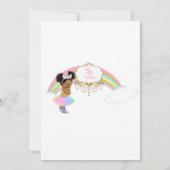 Einladende Baby-Dusche Einladung (Rückseite)