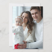 Einladende Einladung zum Weihnachts-Foto in Monoch (Rückseite)