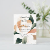 Einladende Einladung zur Einladung von Simplistic (Stehend Vorderseite)