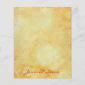 Einladende Eintrittskarte für Hochzeiten Asiatisch (Rückseite)