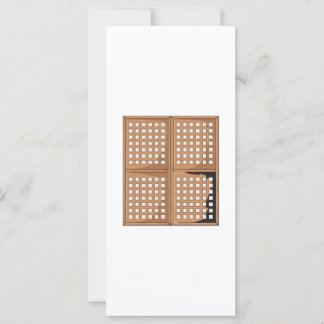 Einladende Fenster für die antike Capiz-Muschel