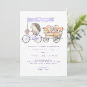 Einladende Igel-Dusche in der Umgebung Einladung (Stehend Vorderseite)