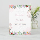 Einladende Karten (Stehend Vorderseite)