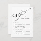 Einladende UAWG für Hochzeiten, Mahlzeiten Karte (Vorne/Hinten)