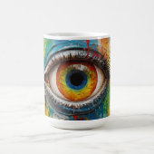 einladendes Auge Kaffeetasse (Mittel)