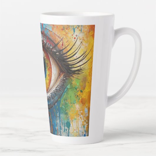 einladendes Auge Milchtasse (Rechts)