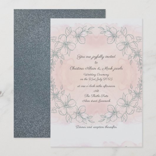 Einladung (Vorne/Hinten)