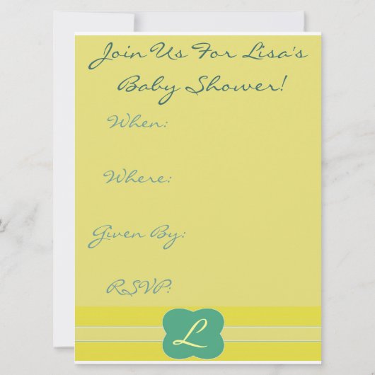 Einladung (Rückseite)