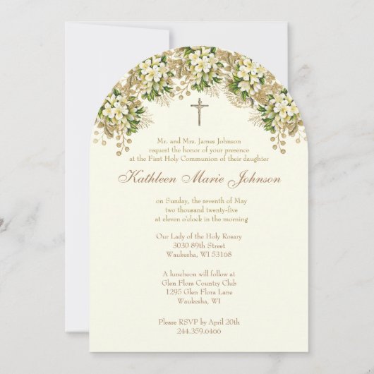 Einladung (Rückseite)