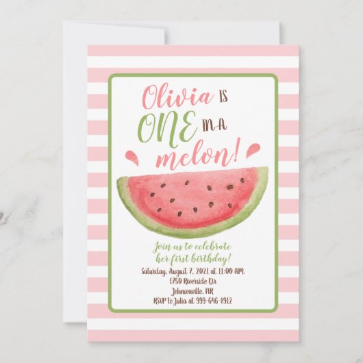 Einladung (Vorderseite)