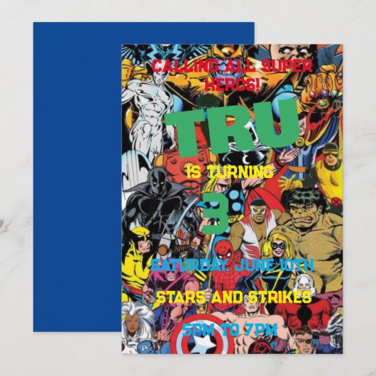 Einladung (Vorne/Hinten)