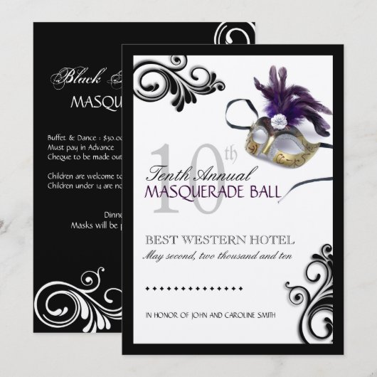 Einladung (Vorne/Hinten)