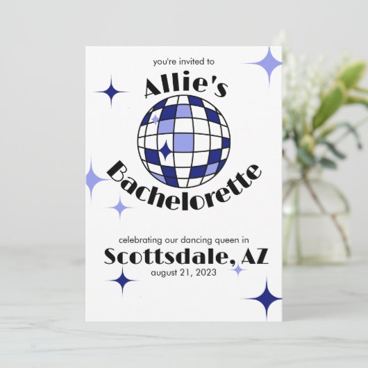 Einladung (Stehend Vorderseite)