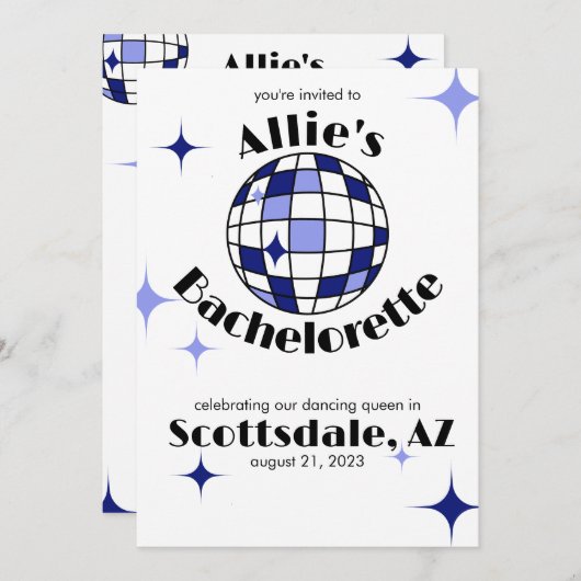 Einladung (Vorne/Hinten)