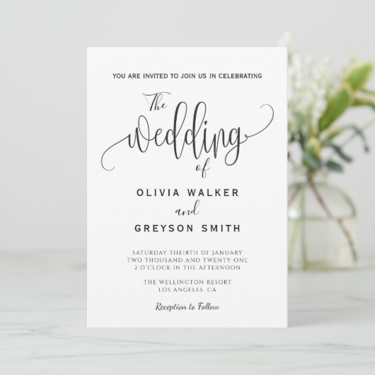 Einladung (Stehend Vorderseite)