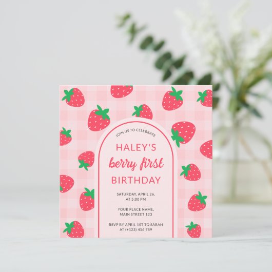 Einladung (Stehend Vorderseite)