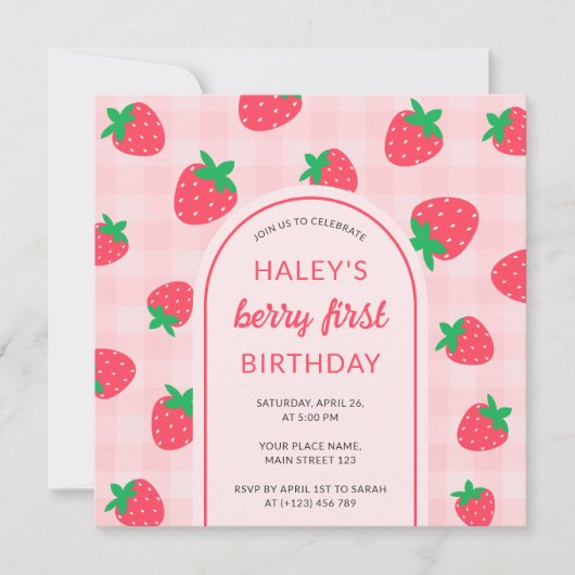 Einladung (Vorderseite)