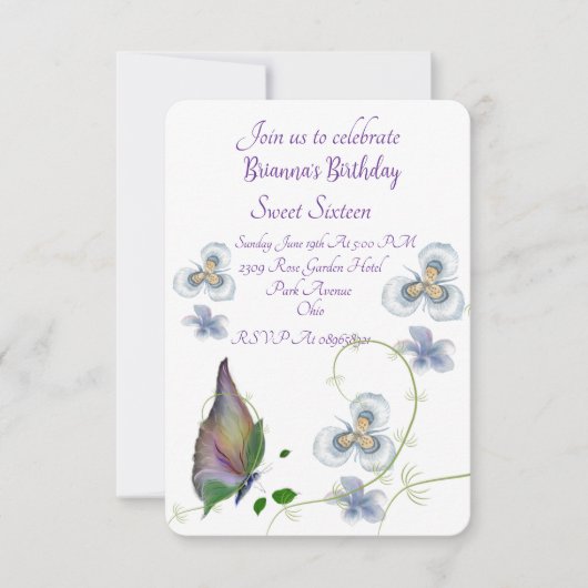 Einladung (Vorderseite)