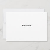 Einladung (Rückseite)