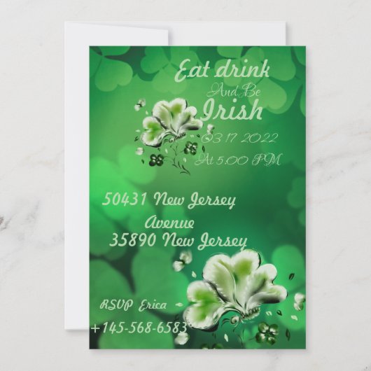 Einladung (Vorderseite)