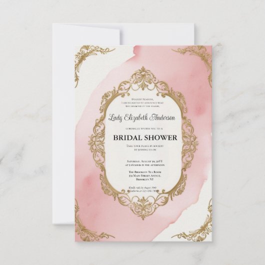 Einladung (Vorderseite)