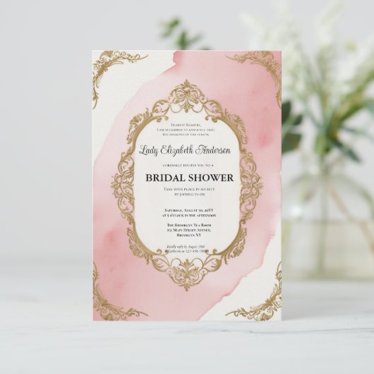 Einladung (Stehend Vorderseite)