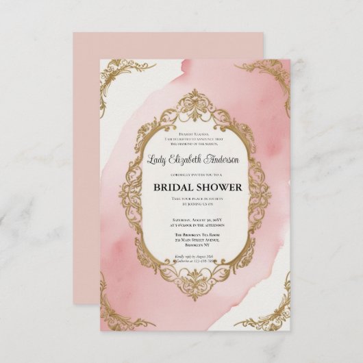 Einladung (Vorne/Hinten)