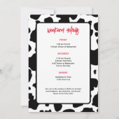 Einladung (Rückseite)