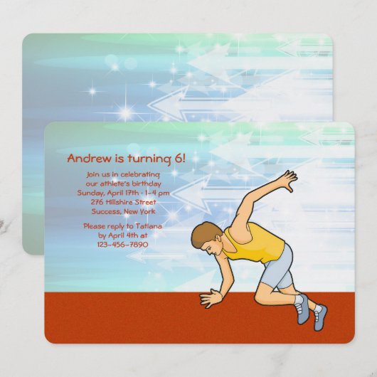 Einladung (Vorne/Hinten)