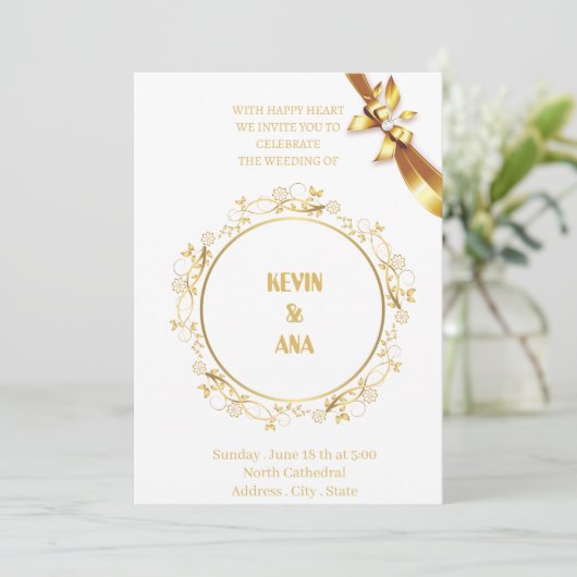 Einladung (Stehend Vorderseite)