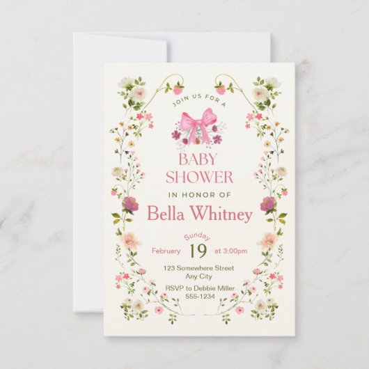 Einladung (Vorderseite)