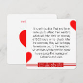 Einladung (Vorne/Hinten)