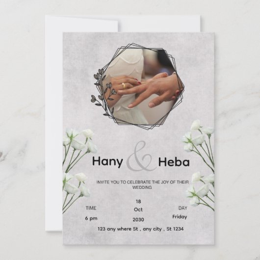 Einladung (Vorderseite)