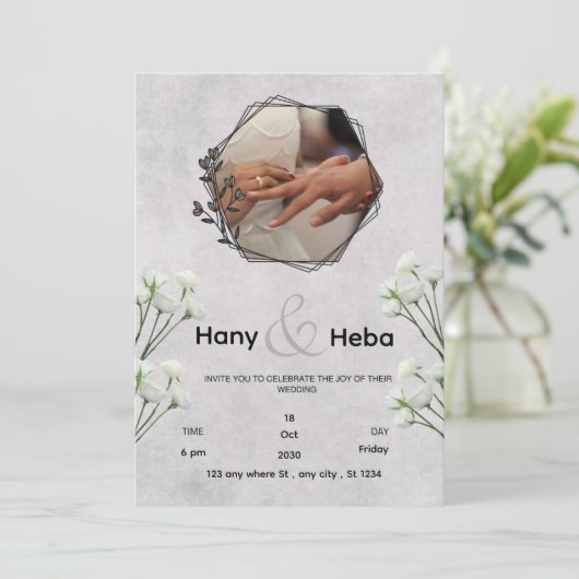 Einladung (Stehend Vorderseite)