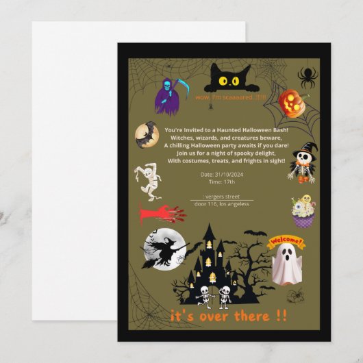 Einladung (Vorne/Hinten)