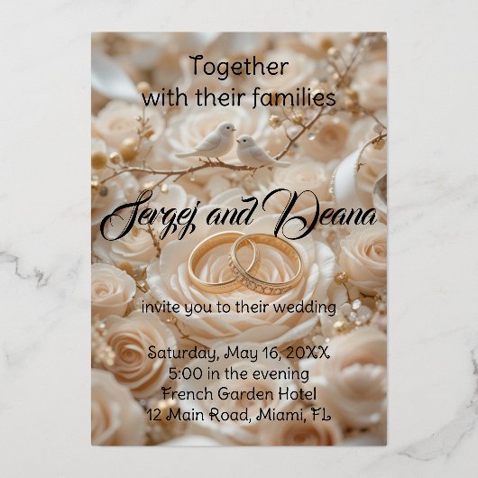 Einladung (Vorderseite)