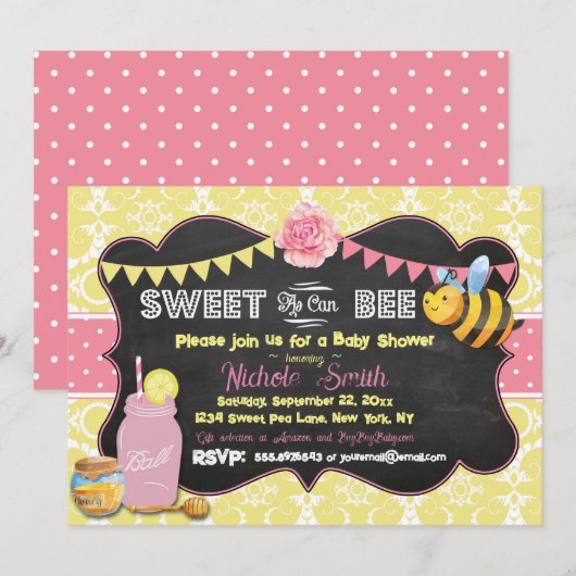 Einladung (Vorne/Hinten)