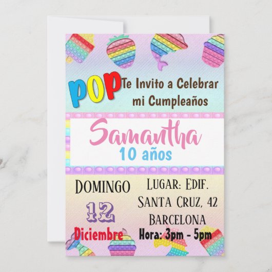 Einladung (Vorderseite)