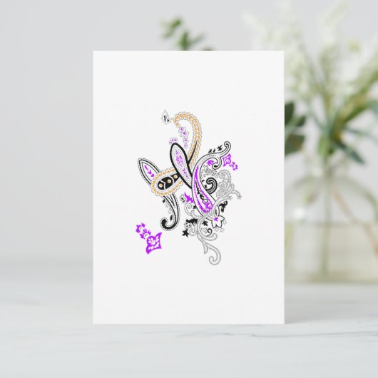 Einladung (Stehend Vorderseite)