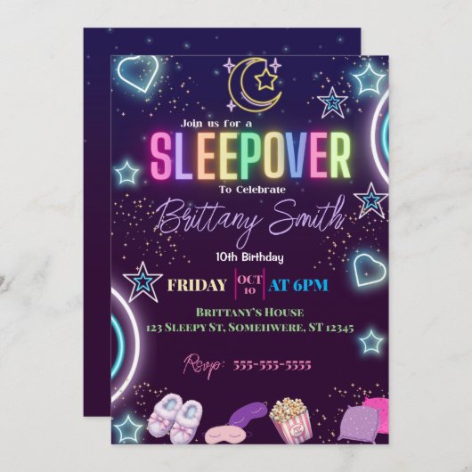 Einladung (Vorne/Hinten)