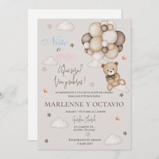 Einladung (Vorne/Hinten)