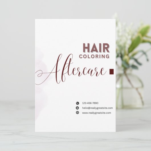 Einladung (Stehend Vorderseite)