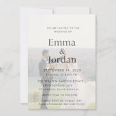 Einladung (Vorderseite)