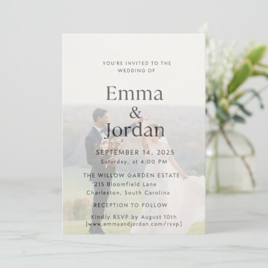 Einladung (Stehend Vorderseite)