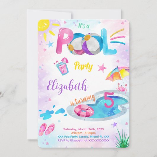 Einladung (Vorderseite)